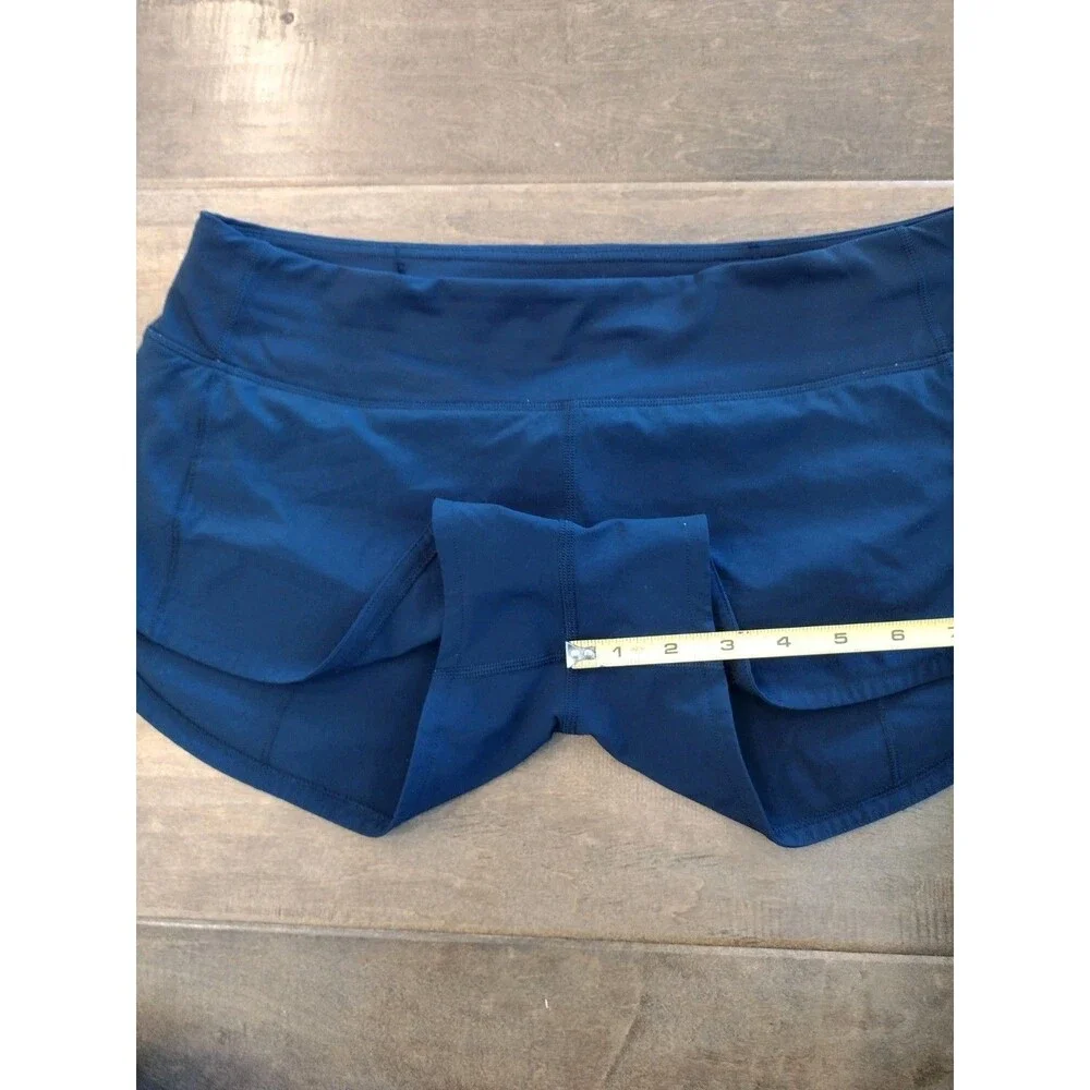 LULULEMON Women's EEUC Speed Up navy blue LR Low Rise 2.5